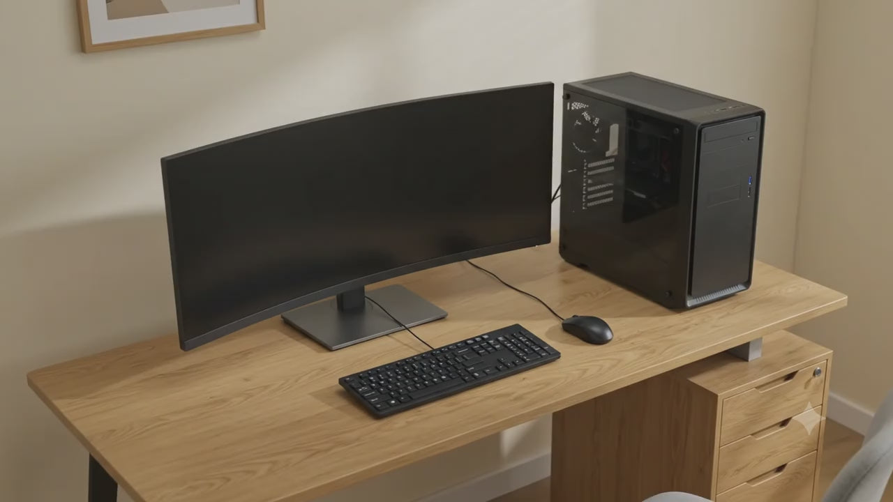 Assembled Desktop Computer Intel Core i5 3rd Gen, 8GB RAM, 512GB SSD with 19 Inch Monitor, Keyboard & Mouse